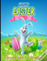 Happy Easter Coloring Book For Toddlers