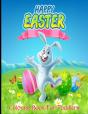 Happy Easter Coloring Book For Toddlers - Preview