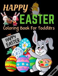 Capa do artigo Happy Easter Coloring Book For Toddlers