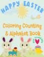 Happy Easter Coloring, Counting & Alphabet Book For Toddlers - Preview