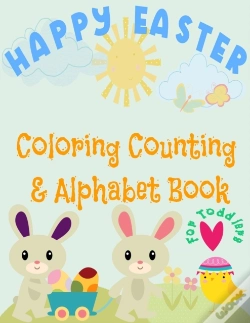 Capa do artigo Happy Easter Coloring, Counting & Alphabet Book For Toddlers