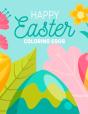 Happy Easter Coloring Eggs - Preview