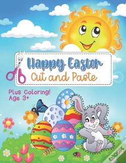 Capa do artigo Happy Easter Cut And Paste Plus Coloring!  Age 3+