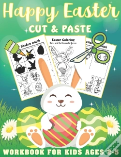 Capa do artigo Happy Easter Cut And Paste Workbook For Kids Ages 2-5
