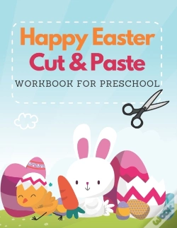 Capa do artigo Happy Easter Cut And Paste Workbook For Preschool