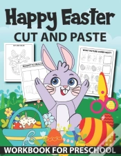 Capa do artigo Happy Easter Cut And Paste Workbook For Preschool