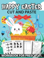 Capa do artigo Happy Easter Cut And Paste Workbook For Preschool