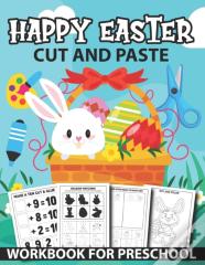 Happy Easter Cut And Paste Workbook For Preschool