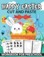 Happy Easter Cut And Paste Workbook For Preschool - Preview