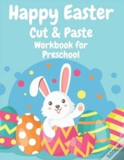 Capa do artigo Happy Easter Cut And Paste Workbook For Preschool