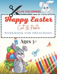 Happy Easter Cut And Paste Workbook For Preschool