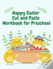Capa do artigo Happy Easter Cut And Paste  Workbook For Preschool