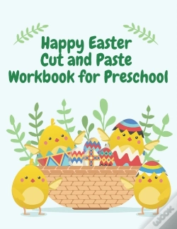 Capa do artigo Happy Easter Cut And Paste  Workbook For Preschool