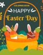 Happy Easter Day Coloring Book - Preview