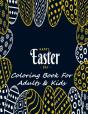 Happy Easter Day Coloring Book For Adults & Kids - Preview