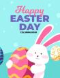 Happy Easter Day Coloring Book - Preview
