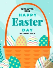 Capa do artigo Happy Easter Day Decorated Eggs Coloring Book
