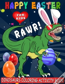 Capa do artigo Happy Easter Dinosaurs Coloring Activity Book
