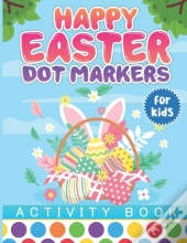 Happy Easter Dot Markers Activity Book For Kids
