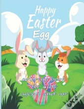 Happy Easter Egg Coloring Book For Kids Ages 4 And Up