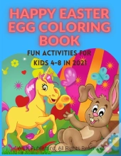 Happy Easter Egg Coloring Book