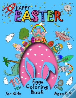 Capa do artigo Happy Easter Eggs Coloring Book For Kids 2-9