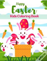 Happy Easter Kids Coloring Book