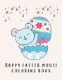 Happy Easter Mouse Coloring Book - Preview