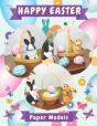 Happy Easter Paper Model - Preview