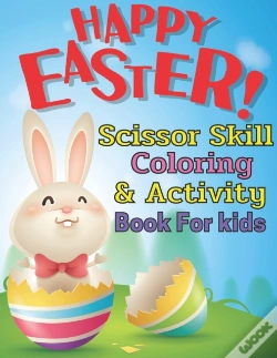 Capa do artigo Happy Easter Scissor Skill Coloring & Activity Book For Kids