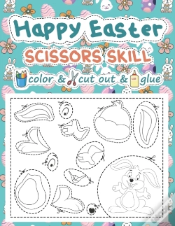 Capa do artigo Happy Easter Scissors Skill Color And Cut Out And Glue