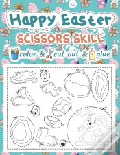 Capa do artigo Happy Easter Scissors Skill Color And Cut Out And Glue