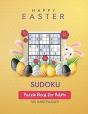 Happy Easter Sudoku: Puzzle Book For Adu - Preview
