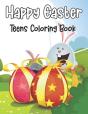 Happy Easter Teens Coloring Book - Preview
