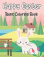Happy Easter Teens Coloring Book - Preview