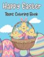 Happy Easter Teens Coloring Book - Preview