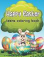 Happy Easter Teens Coloring Book - Preview