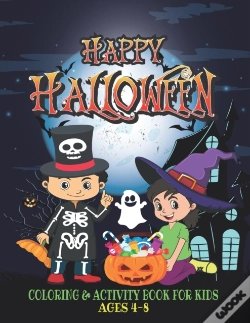 Capa do artigo Happy Halloween Coloring And Activity Book For Kids Ages 4-8
