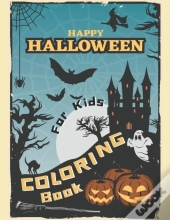 Happy Halloween Coloring Book For Kids