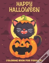 Happy Halloween Coloring Book For Toddlers