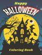 Happy Halloween Coloring Book - Preview