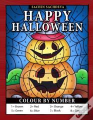 Happy Halloween Colour By Number