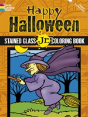 Happy Halloween Stained Glass Jr. Coloring Book - Preview