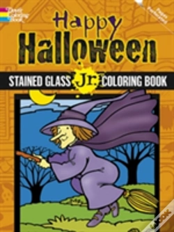 Capa do artigo Happy Halloween Stained Glass Jr. Coloring Book