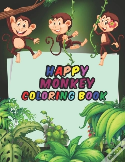 Capa do artigo Happy Monkey Coloring Book For Kids