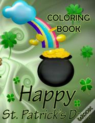 Happy St. Patrick'S Day Coloring Book