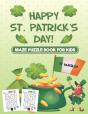Happy St Patrick'S Day Maze Puzzle Book For Kids - Preview