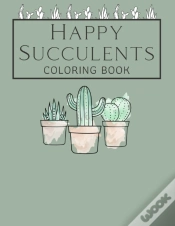 Capa do artigo Happy Succulents Coloring Book