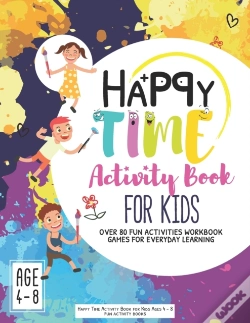 Capa do artigo Happy Time Activity Book For Kids Ages 4-8