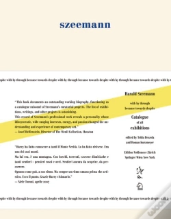 Capa do artigo Harald Szeemann - With By Through Because Towards Despite